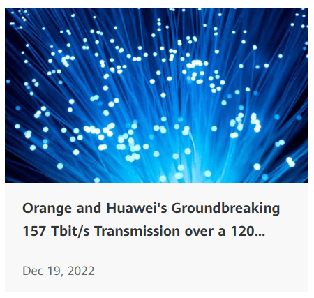 s华为手机官网报价
:华为与 Orange 创造 120 公里光纤 157Tbit / s 传输新纪录-第1张图片-太平洋在线下载